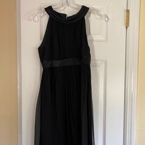 Maggy London Black Silk Dress- Size 2
